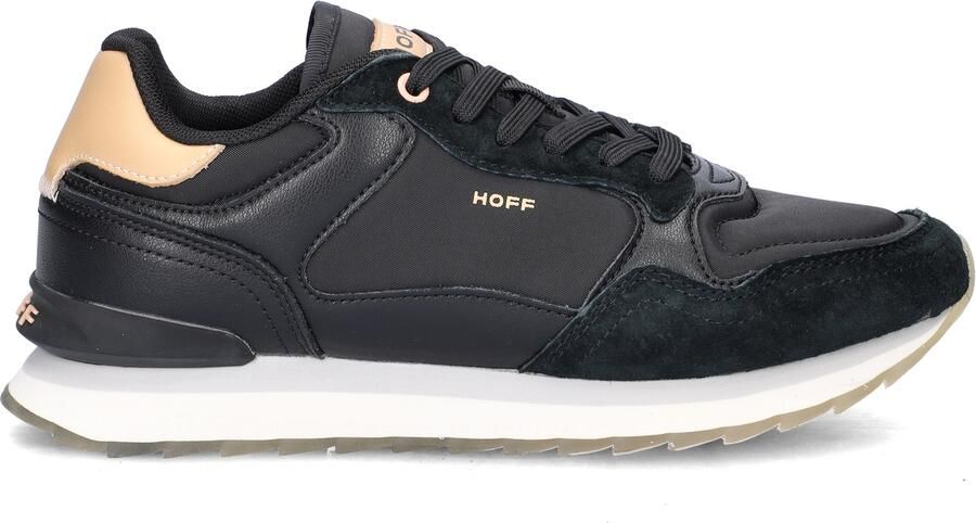 THE HOFF BRAND Lage Sneakers Dames New York Maat: 39 Materiaal: Suède Kleur: Zwart - Foto 4
