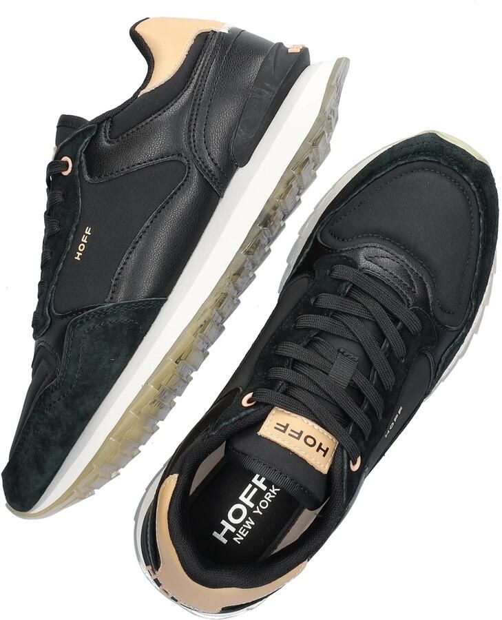 THE HOFF BRAND Lage Sneakers Dames New York Maat: 39 Materiaal: Suède Kleur: Zwart - Foto 5