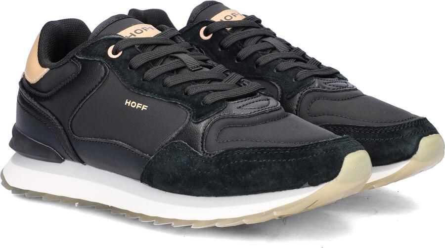 THE HOFF BRAND Lage Sneakers Dames New York Maat: 39 Materiaal: Suède Kleur: Zwart - Foto 6