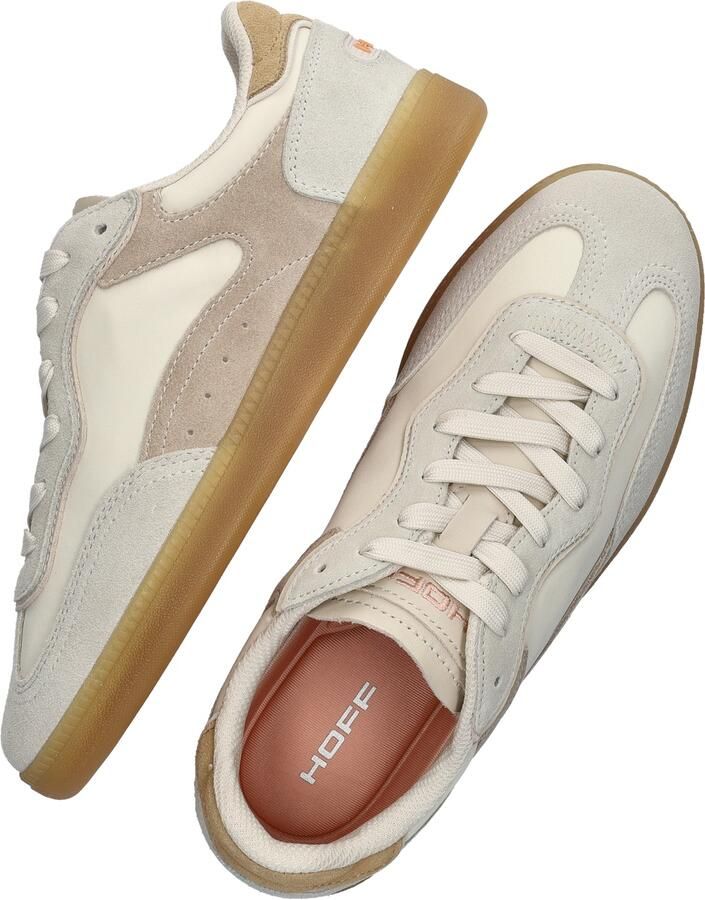 The Hoff Brand Park Sneakers Leren Sneaker Beige - Foto 8