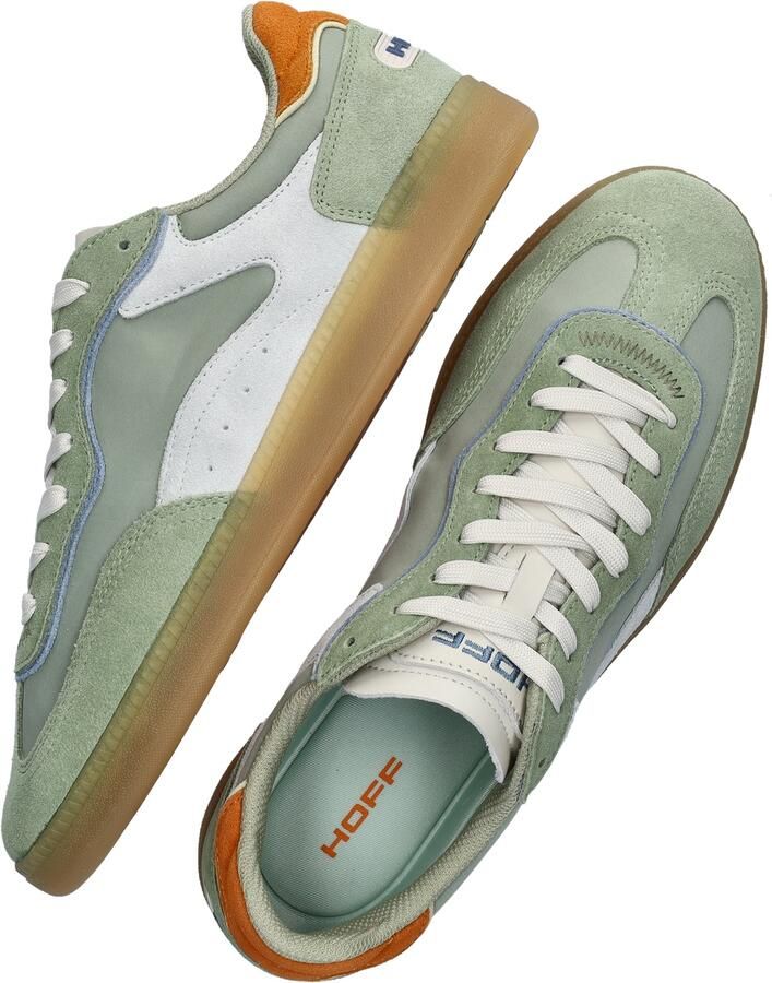 THE HOFF BRAND Lage Sneakers Park Maat: 37 Materiaal: Suède Kleur: Groen - Foto 5