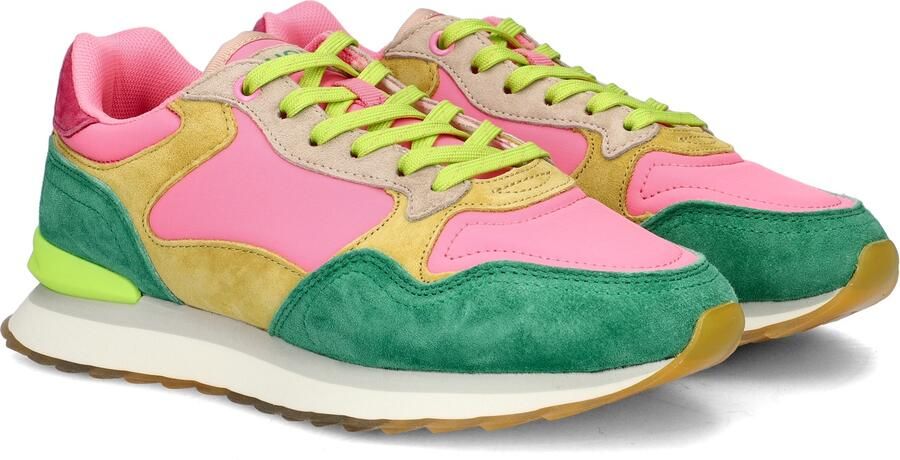 THE HOFF BRAND Lage Sneakers Dames Santa Marta Textiel Roze - Foto 3