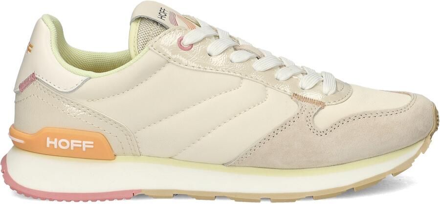 THE HOFF BRAND Lage Sneakers Dames Troezen Textiel Beige
