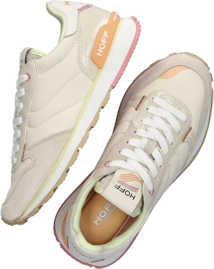THE HOFF BRAND Lage Sneakers Dames Troezen Textiel Beige - Foto 2