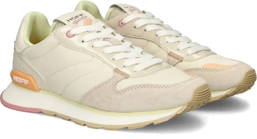 THE HOFF BRAND Lage Sneakers Dames Troezen Textiel Beige - Foto 3