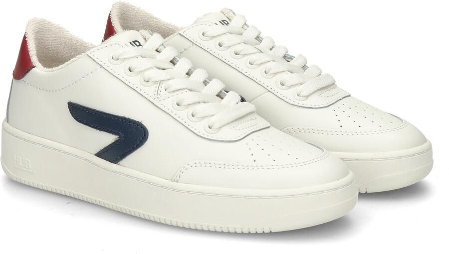 Hub Baseline-w Lage sneakers Leren Sneaker Dames Wit - Foto 5