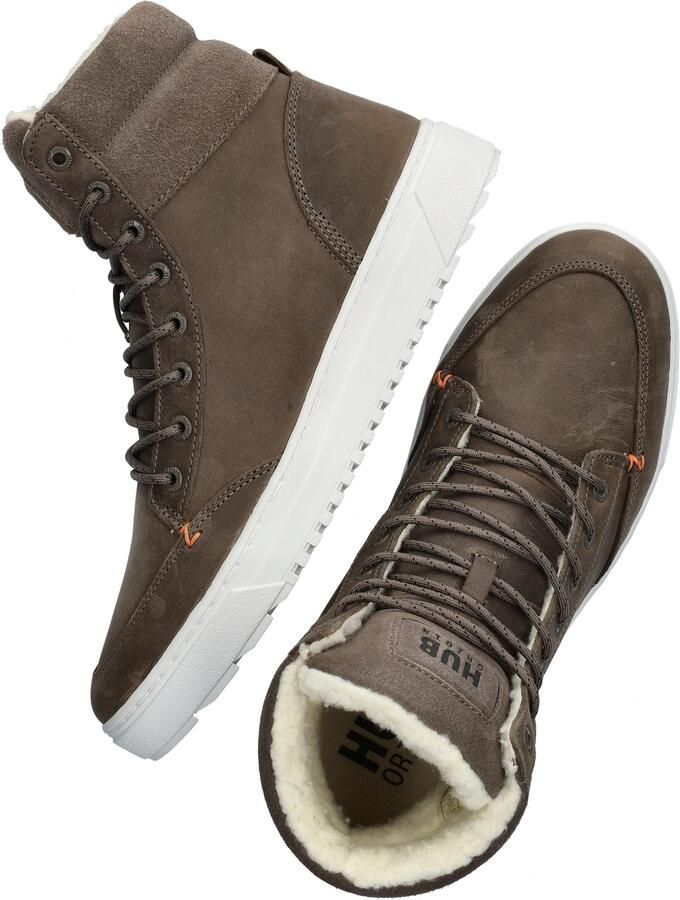 Hub Dublin 2.0 Veterschoenen Hoog donkergrijs - Foto 8