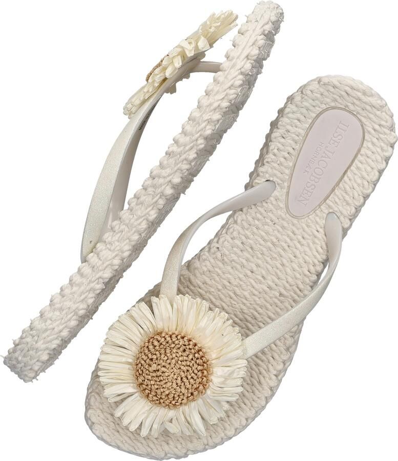 ILSE JACOBSEN Teenslippers Dames Cheerful16f Maat: 36 Materiaal: Rubber Kleur: Beige - Foto 9