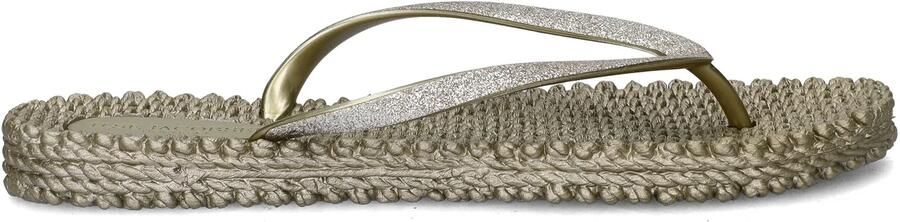 ILSE JACOBSEN Teenslippers Dames Cheerful01 Maat: 36 Materiaal: Rubber Kleur: Goud - Foto 7