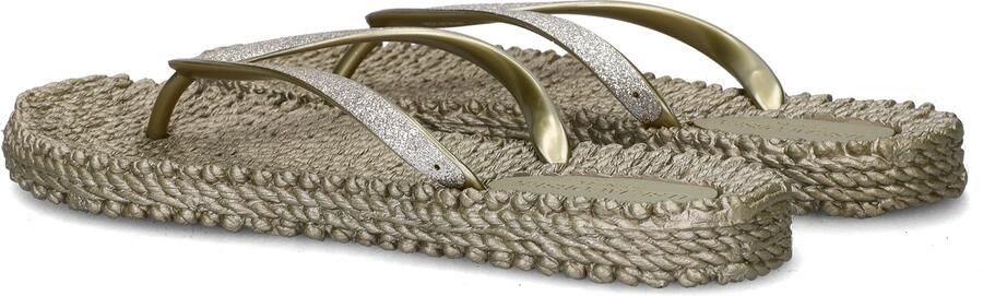 ILSE JACOBSEN Teenslippers Dames Cheerful01 Maat: 36 Materiaal: Rubber Kleur: Goud - Foto 10