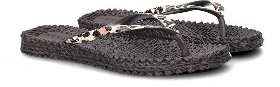 ILSE JACOBSEN Teenslippers Dames Cheerful01p Maat: 36 Materiaal: Rubber Kleur: Bruin - Foto 7