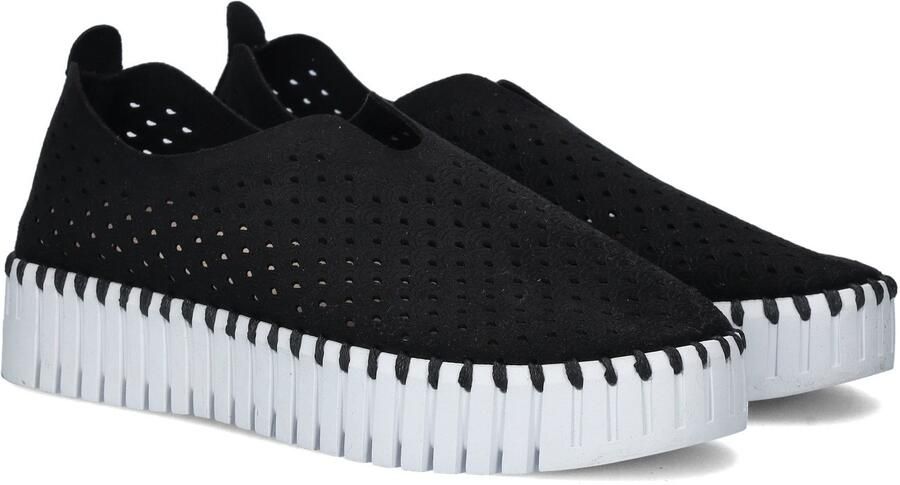 ILSE JACOBSEN Instappers Dames Tulip3373 Maat: 38 Materiaal: Suèdelook Kleur: Zwart - Foto 7