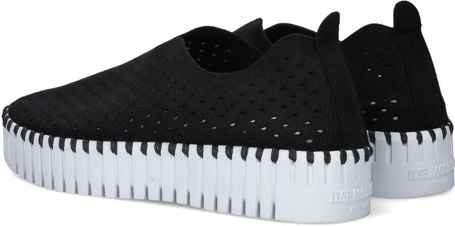 ILSE JACOBSEN Instappers Dames Tulip3373 Maat: 38 Materiaal: Suèdelook Kleur: Zwart - Foto 8