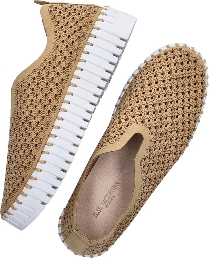 ILSE JACOBSEN Instappers Dames Tulip3373 Maat: 39 Materiaal: Textiel Kleur: Beige - Foto 5