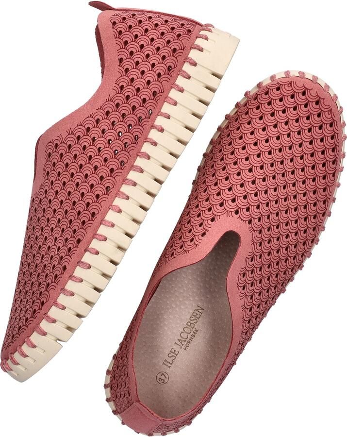 Ilse Jacobsen TULIP3275.321111 dames instappers sportief rood - Foto 3