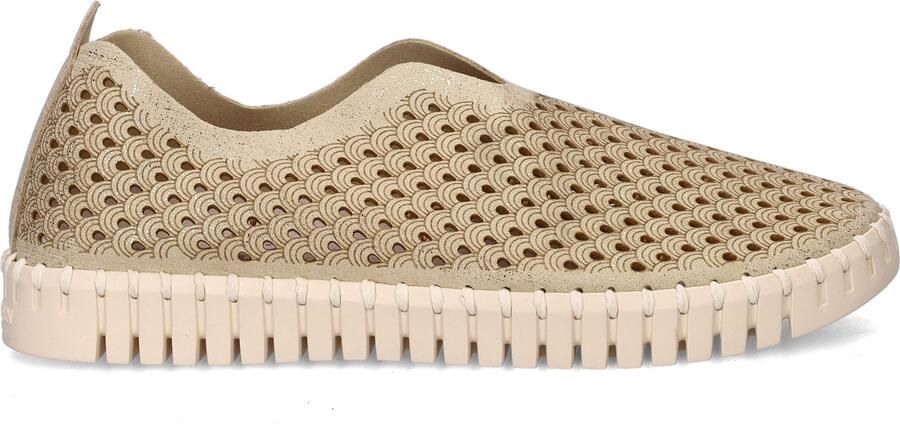 ILSE JACOBSEN Instappers Dames Tulip3223 Maat: 41 Materiaal: Textiel Kleur: Beige - Foto 8