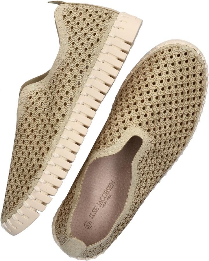 ILSE JACOBSEN Instappers Dames Tulip3223 Maat: 41 Materiaal: Textiel Kleur: Beige - Foto 9