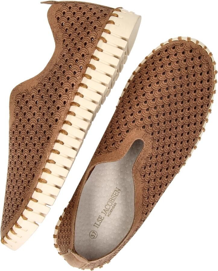 ILSE JACOBSEN Instappers Dames Tulip3223 Maat: 37 Materiaal: Leer Kleur: Bronskleurig - Foto 8