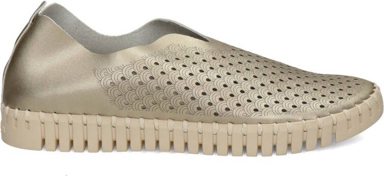 ILSE JACOBSEN Instappers Dames Tulip3576 Maat: 42 Materiaal: Leatherlook Kleur: Goud - Foto 5