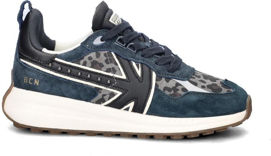 Kaotiko Detroit Glam suède sneakers zwart panter - Foto 2