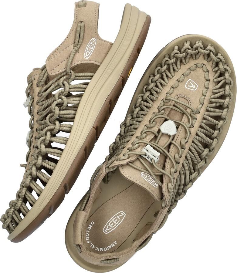 Keen Uneek Heren Sandalen Timberwolf Plaza Taupe | Taupe | Microvezel - Foto 11