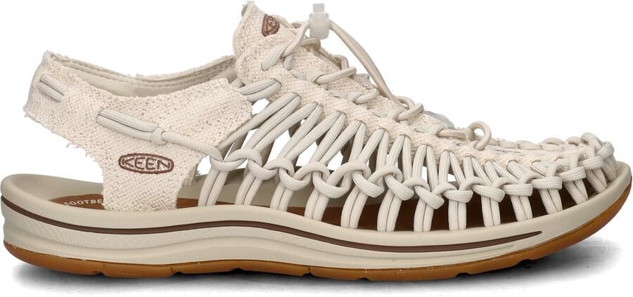 Keen Uneek Dames Sandalen Natural Canvas Birch Beige Canvas K1026231 - Foto 2