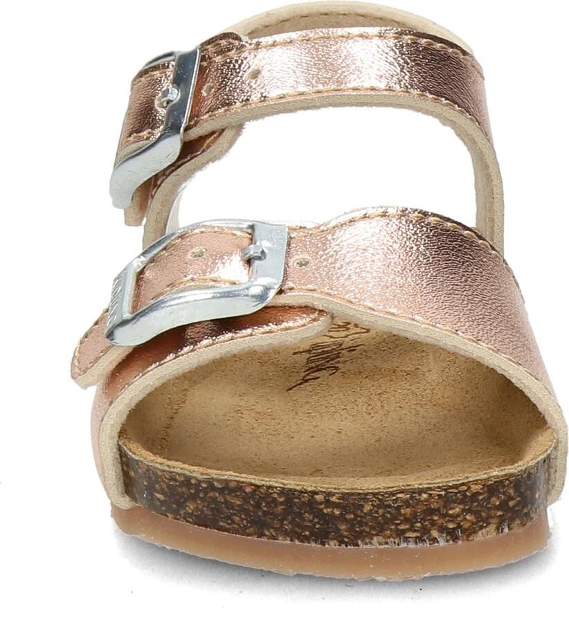 Kipling Easy 4 leren sandalen roségoud - Foto 5