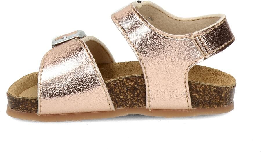 Kipling Easy 4 leren sandalen roségoud - Foto 9