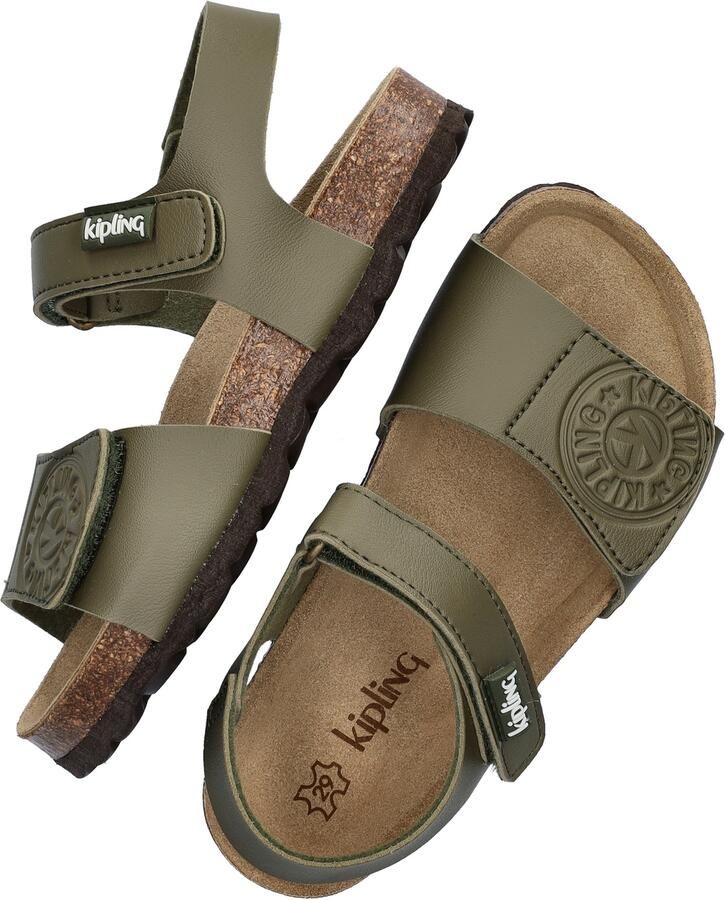 Kipling Guy sandaal kaki Groen Jongens Imitatieleer 26 - Foto 9