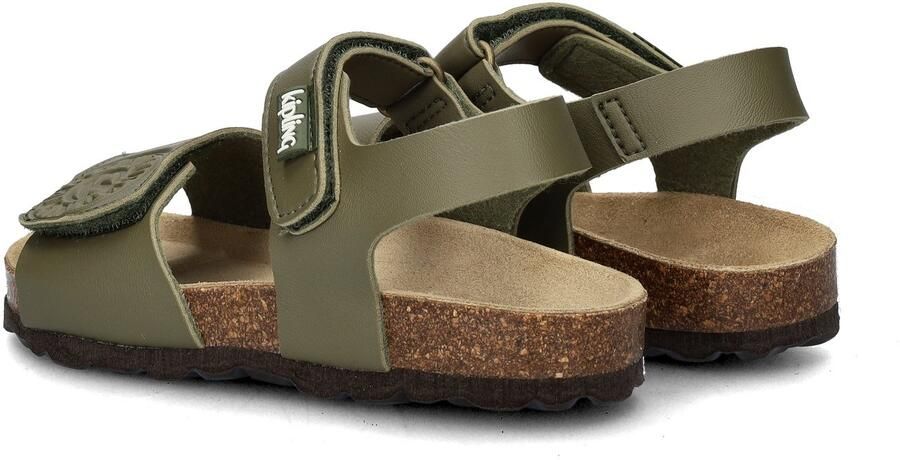 Kipling Guy sandaal kaki Groen Jongens Imitatieleer 26 - Foto 13