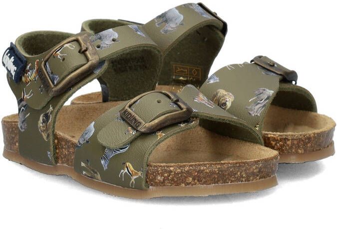 Kipling leren sandalen kaki Groen Jongens Leer All over print 24 - Foto 8