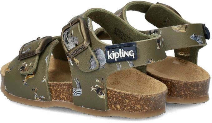 Kipling leren sandalen kaki Groen Jongens Leer All over print 24 - Foto 9