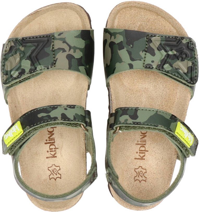 Kipling Nubbi 3 sandalen met camouflageprint - Foto 2