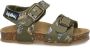 Kipling leren sandalen kaki Groen Leer All over print 20 - Thumbnail 2