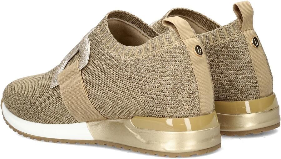 La Strada knitted slip-on sneakers goud zilver - Foto 4