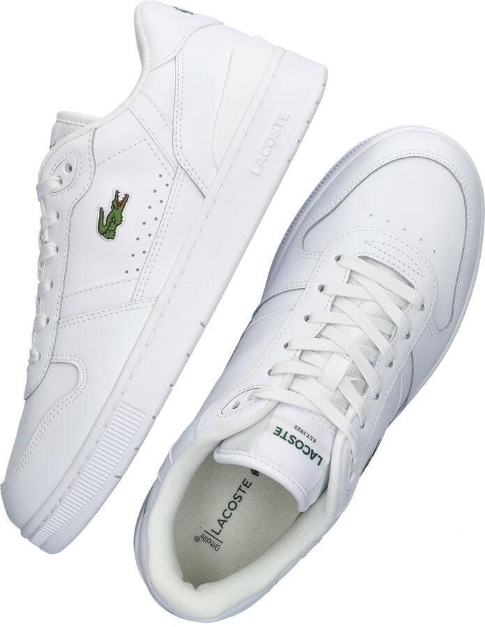 Lacoste Retro-geïnspireerde leren en synthetische sneakers White Heren - Foto 2