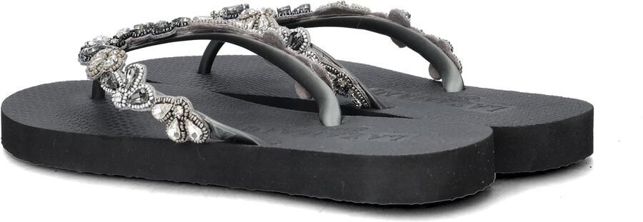 Lazamani Beach dames teenslipper Zwart - Foto 4