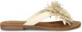 Lazamani dames slipper Off White - Wit