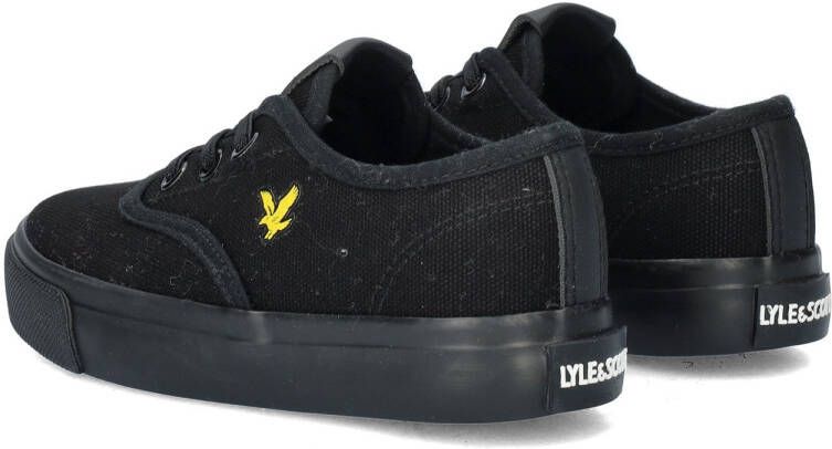 Lyle & Scott Wick Kids Zwart Jongens Textiel Logo 31 Sneakers - Foto 4