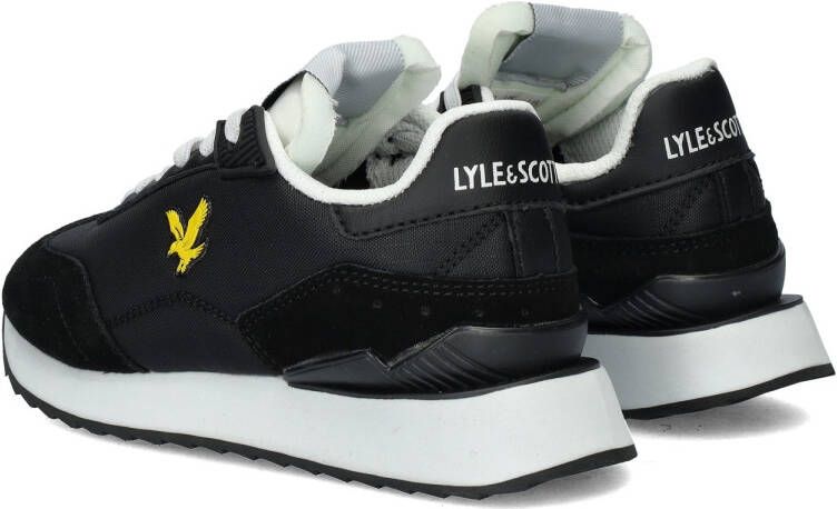 Lyle & Scott Wrath sneakers zwart Jongens Textiel Logo 31 - Foto 2