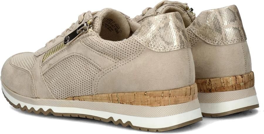 Marco Tozzi Sneakers met sleehak vrijetijdsschoen lage schoen veterschoen in vegan uitvoering - Foto 17