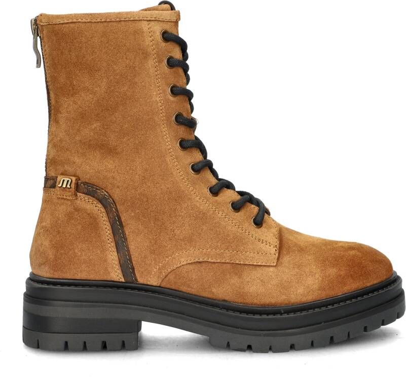 Maruti Bonnie Veterschoenen Hoog Cognac - Foto 3