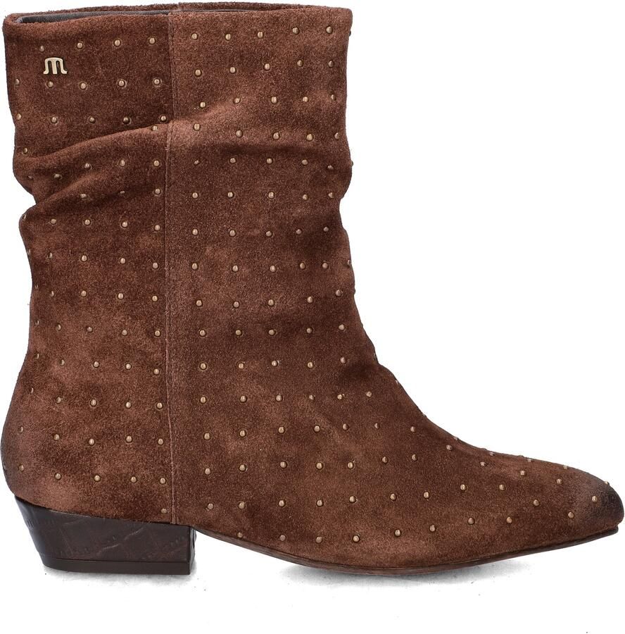 Maruti Dames Enkellaars Amina Studs Dark Brown Donkerbruin - Foto 5