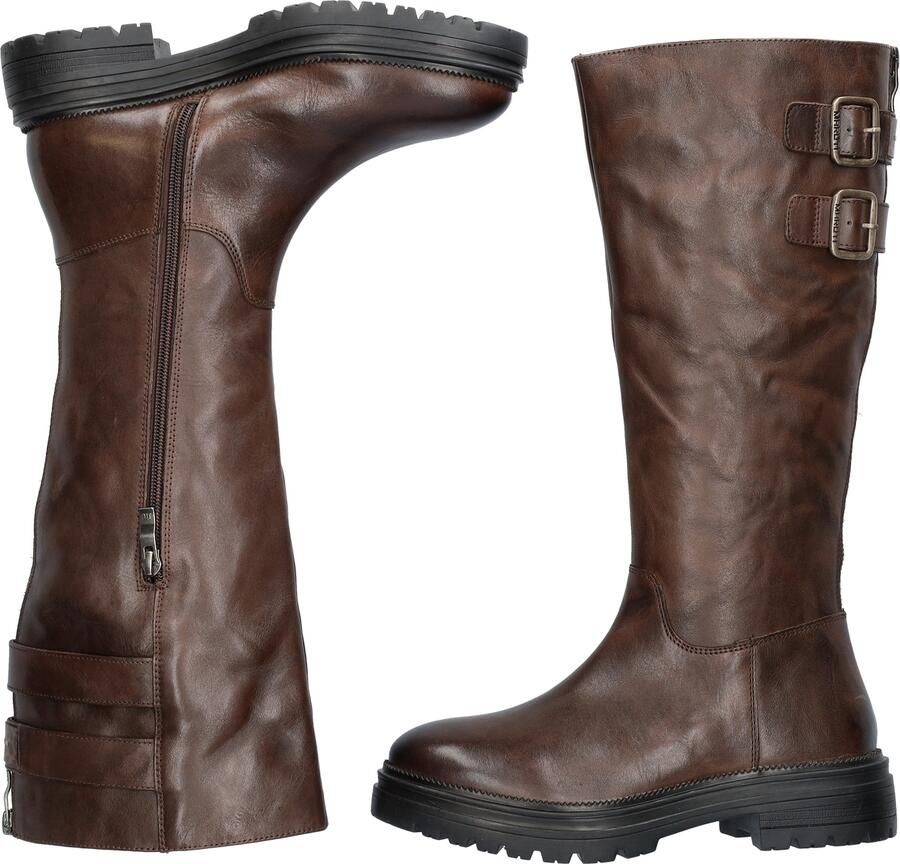 Maruti Briony Lange laarzen Dames Bruin - Foto 6