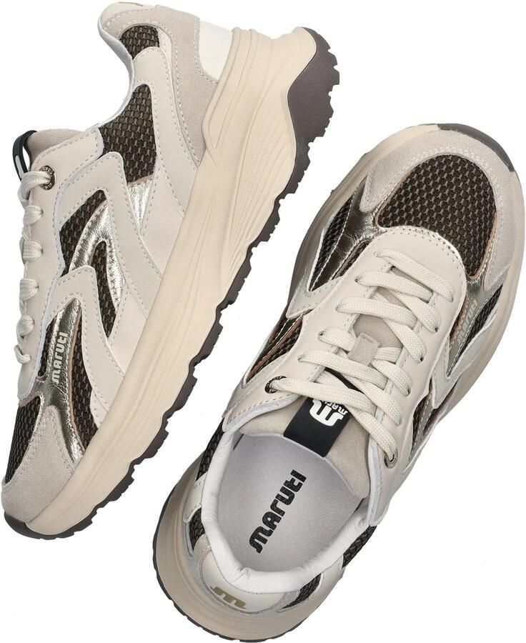 Maruti Dora Sneakers Dames Leren Sneaker Wit - Foto 6