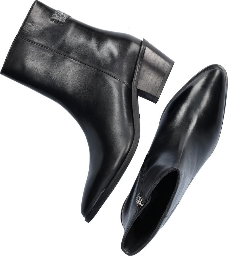 Maruti Maria Enkellaarsjes Enkelboots met rits Dames Zwart - Foto 6