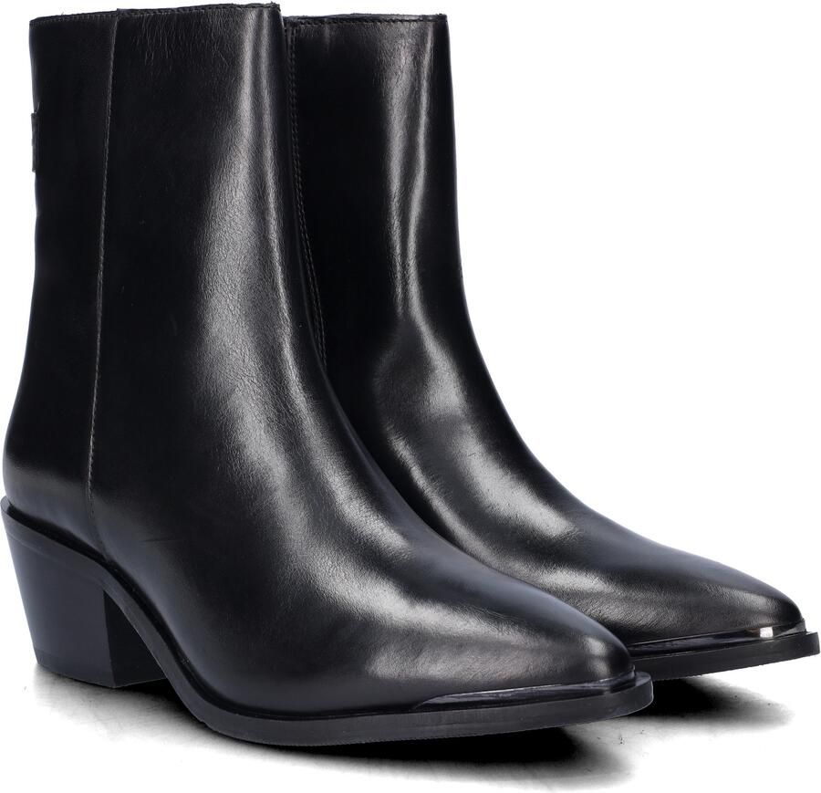 Maruti Maria Enkellaarsjes Enkelboots met rits Dames Zwart - Foto 2