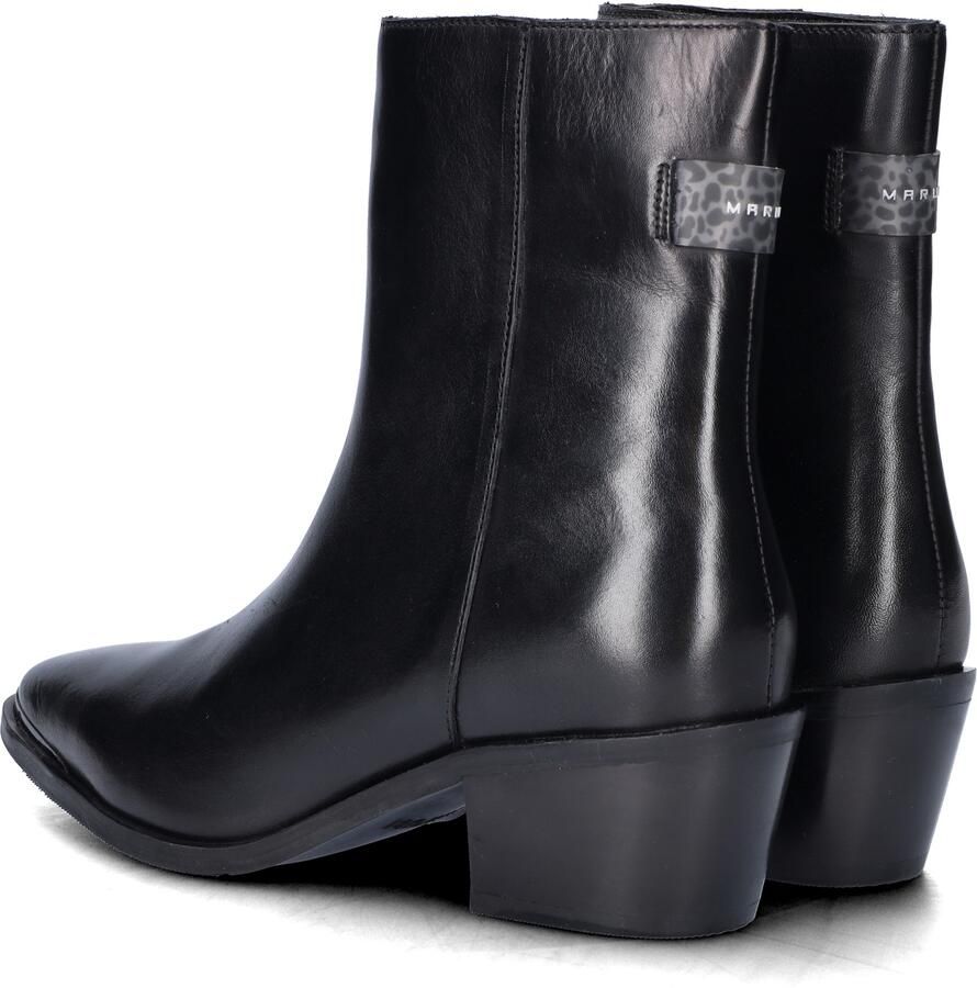 Maruti Maria Enkellaarsjes Enkelboots met rits Dames Zwart - Foto 5