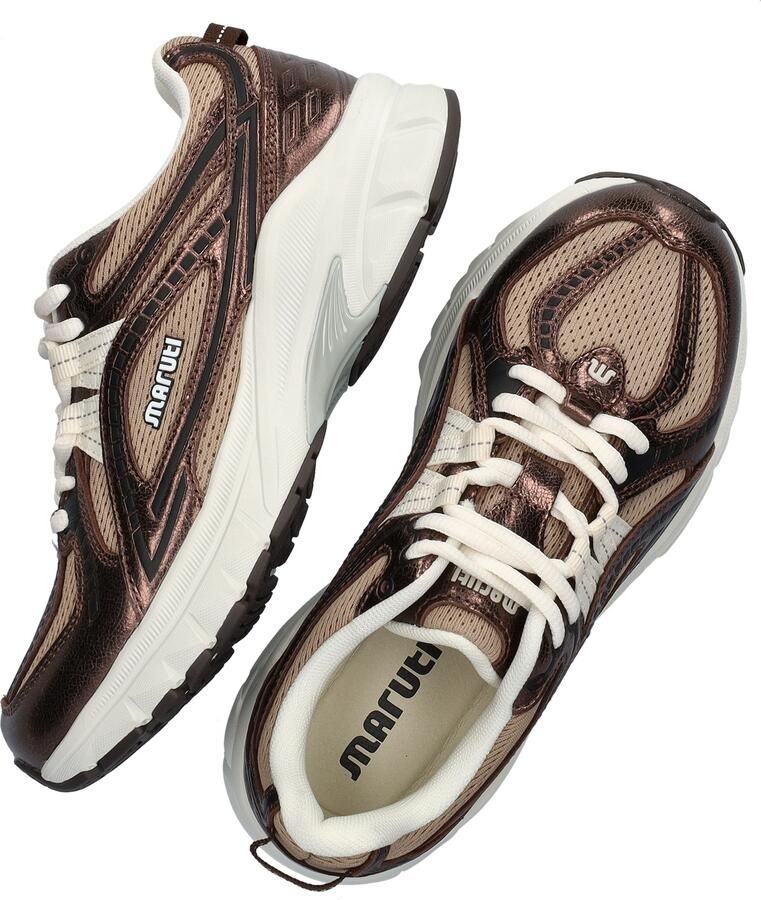 Maruti Nola Sneakers Laag Middelbruin - Foto 9
