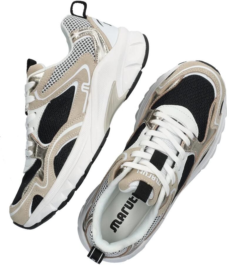 Maruti Novi Lage Dames Sneakers Zwart\Wit\Goud - Foto 2